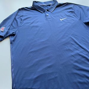 Nike Tiger Woods Collection Arizona  Performance Golf Polo Mens M